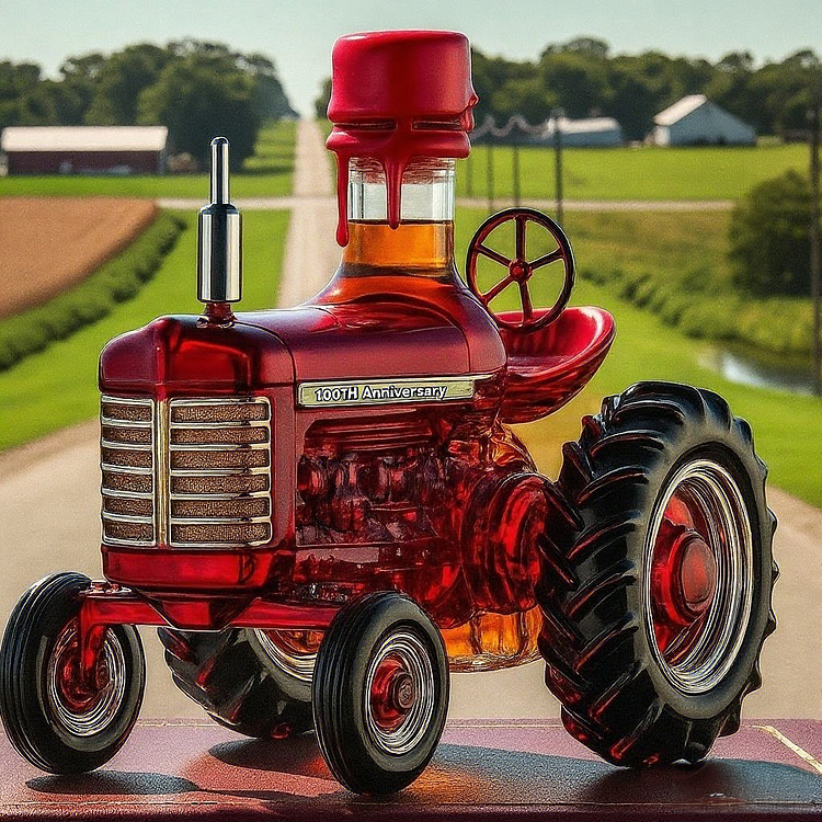 100 LET FARMALL Whisky Láhev