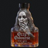 Ozzy Uvidíme se na bláznivém vlaku Whiskey láhev
