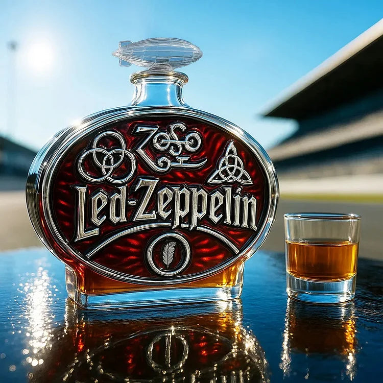 Limitovaná edice whiskey karafa Zeppelin